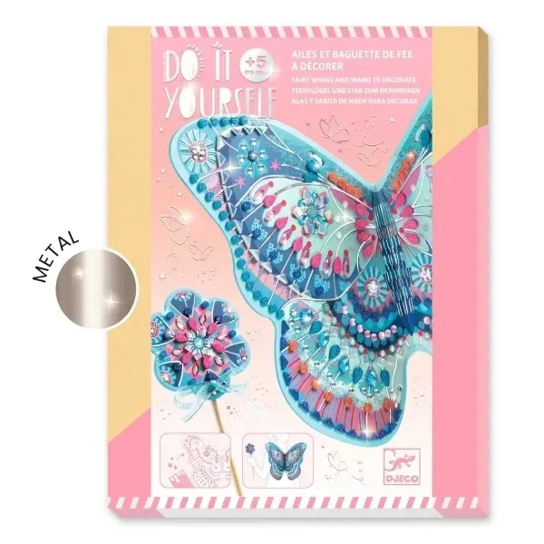 DO IT YOURSELF - "Feenflügel & Zauberstab" von Djeco