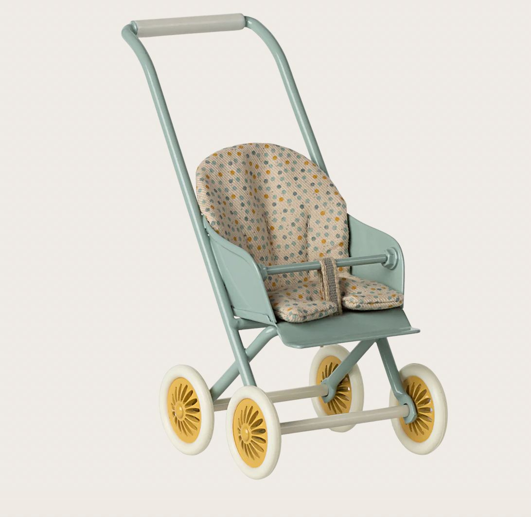 MAILEG - KINDERWAGEN Mikro - minze MAILEG - KINDERWAGEN Mikro - minze