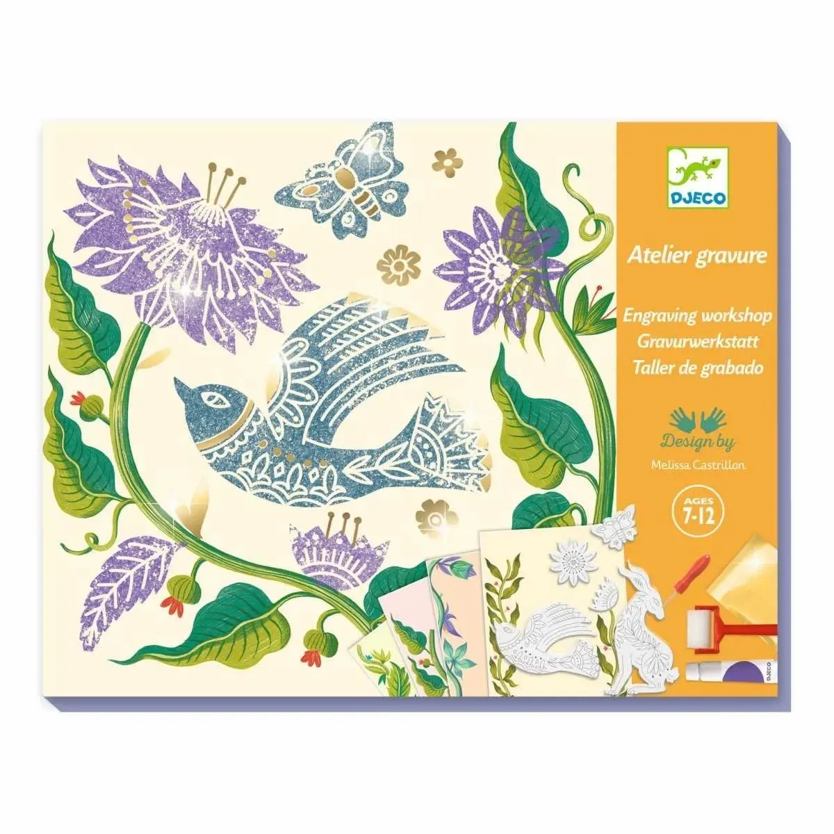 Workshop GRAVUR - PASSIONSBLUME von DJECO