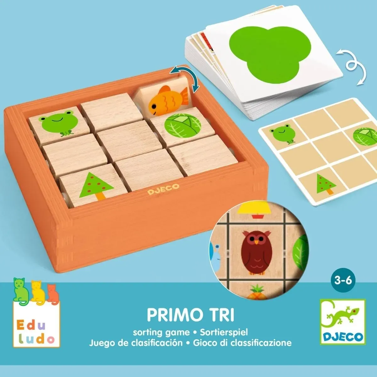 Lernspiel - PRIMO TRI - EDULUDO von Djeco