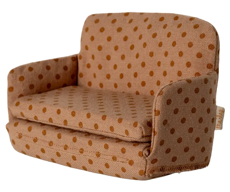 MAILEG - Schlafsofa für die Mäuse - Punkte