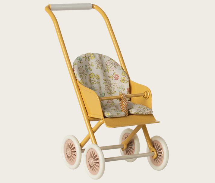 MAILEG - KINDERWAGEN Mikro - gelb