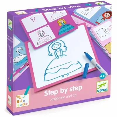 Lernspiel - STEP BY STEP - JOSEPHINE - EDULUDO von Djeco Lernspiel - STEP BY STEP - JOSEPHINE - EDULUDO von Djeco
