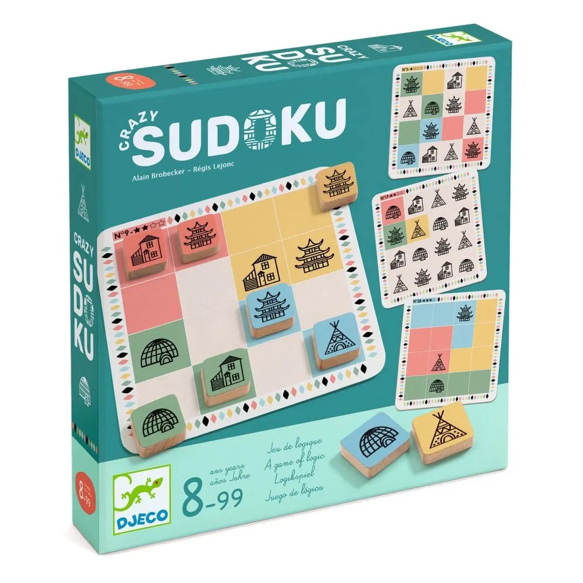 SOLOGIC - CRAZY SUDOKU von Djeco