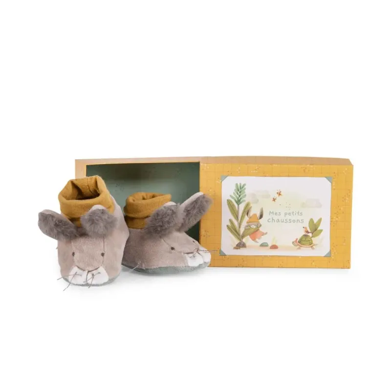 Babyschuhe KANINCHEN - TROIS LAPINS von MOULIN ROTY