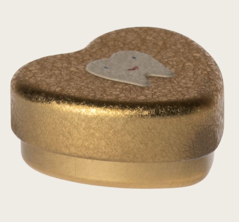 MAILEG - kleine Zahndose - gold