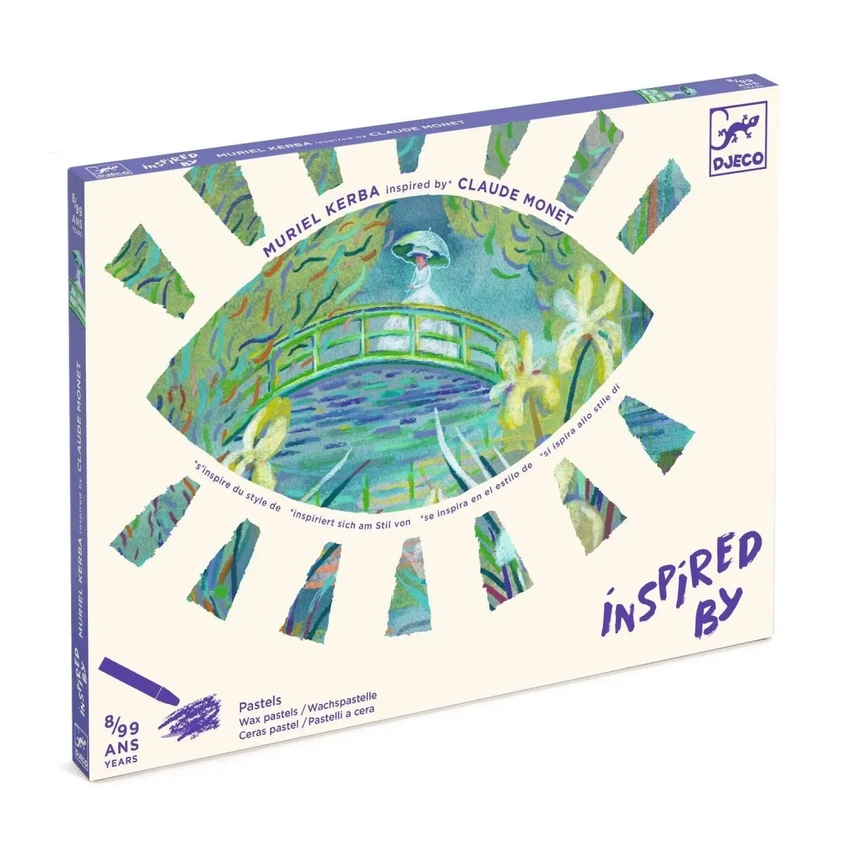 PASTELLKREIDE - Inspired by CLAUDE MONET von DJECO