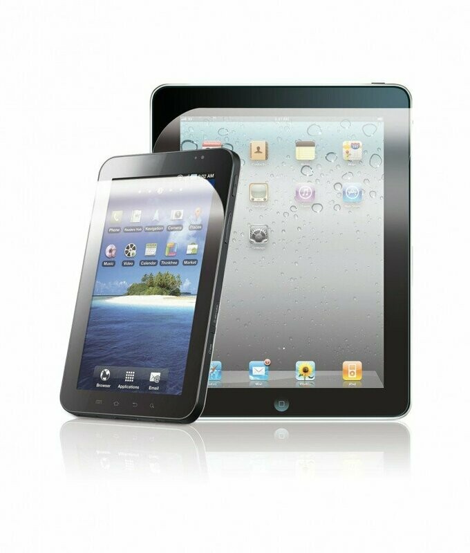 2 protections d'écran universelles pour tablettes tactiles 7" à 12"