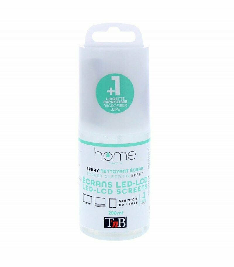 Gel nettoyage pour écran TV + chiffon microfibres