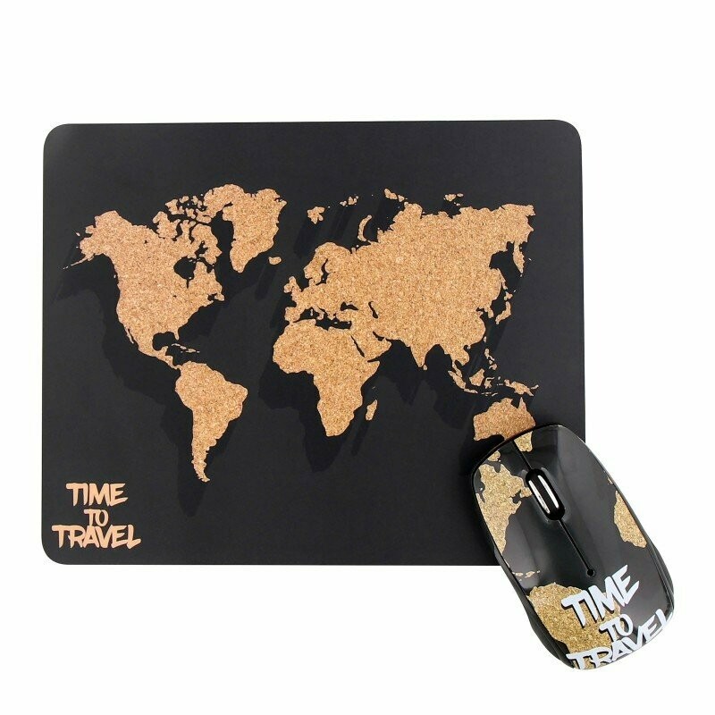 EXCLUSIV' WORLD - Bundle souris + tapis assorti