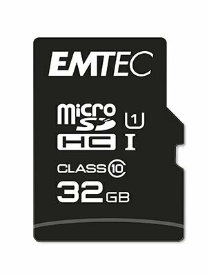 Carte micro SD EMTEC 32Go UHS1-U1 Class 10
