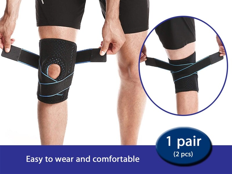 Adjustable Knee Protectors / Stabilizers for Patellar Tendonitis - 2pcs (Pair)