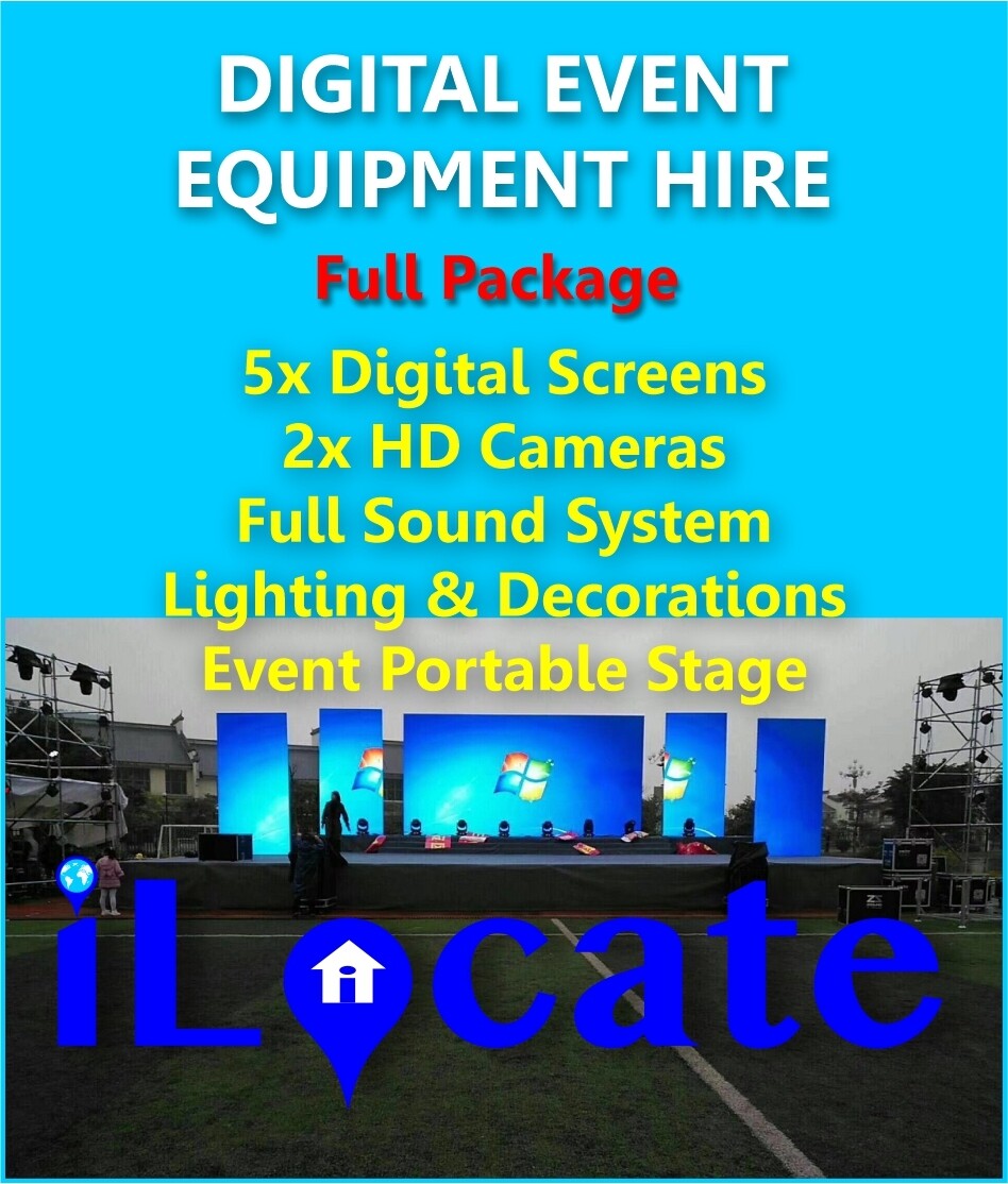 DIGITAL EVENT EQUIPMENT HIRE