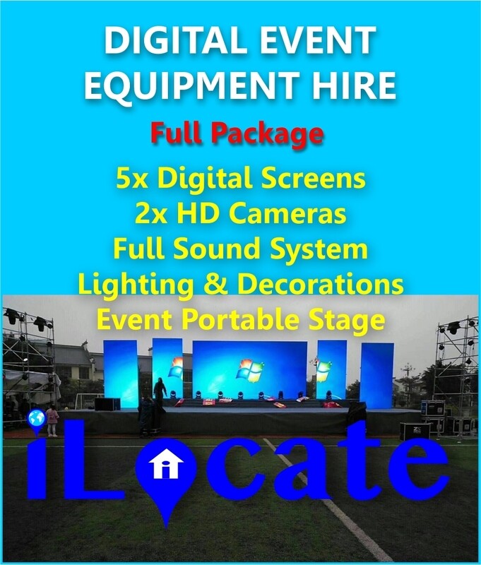DIGITAL EVENT EQUIPMENT HIRE