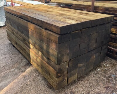 2.4m 200 x 100 Pressure Treated Softwood Sleepers* 2.4m 200 x 100 Pressure Treated Softwood Sleepers*