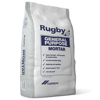 Cemex Rugby Sand & Cement Mortar 25kg