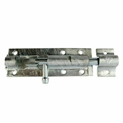 Straight Tower Bolt - Hot Dipped Galvanised