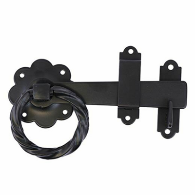 Twisted Ring Handle - Black