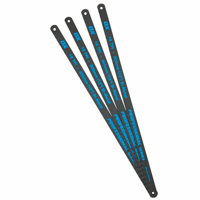Ox Pro 12" Hacksaw Blades (Pack 4)