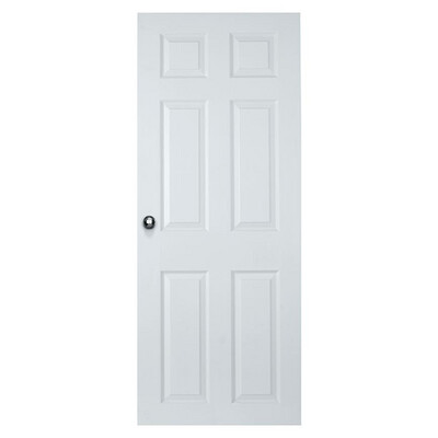White Grained 6 Panel Moulded Door White Grained 6 Panel Moulded Door