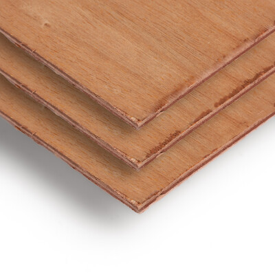 5.5mm Hardwood Faced Plywood (8x4')