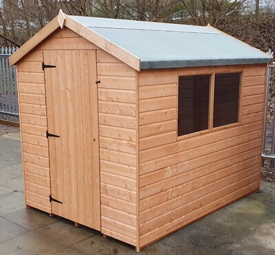 Norfolk Apex Shed Treated