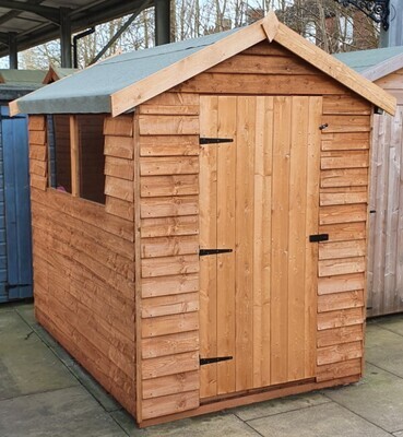 Cottage Apex Shed Treated