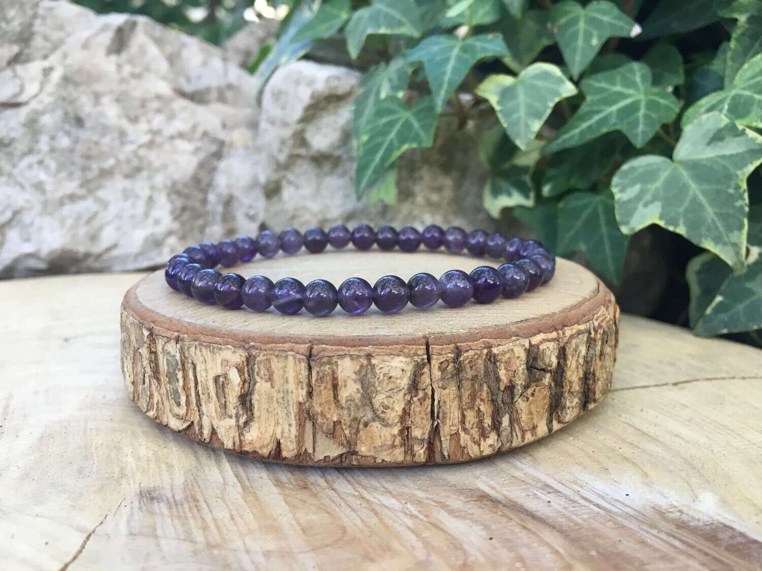 Baby J's - Bracelet De Couleur Rubis Poli - Bracelet En Ambre De