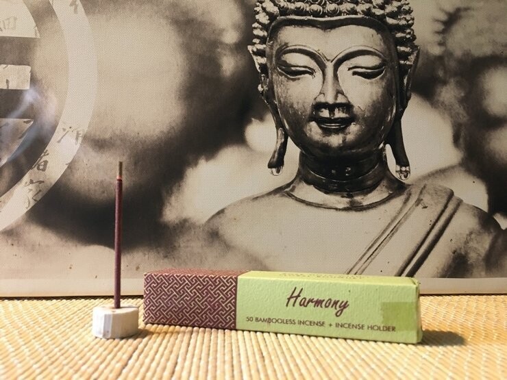 Encens Ayurvédique Inde - Harmonie - Rose - 50 bâtons encens Naturel Artisanal Qualité Premium