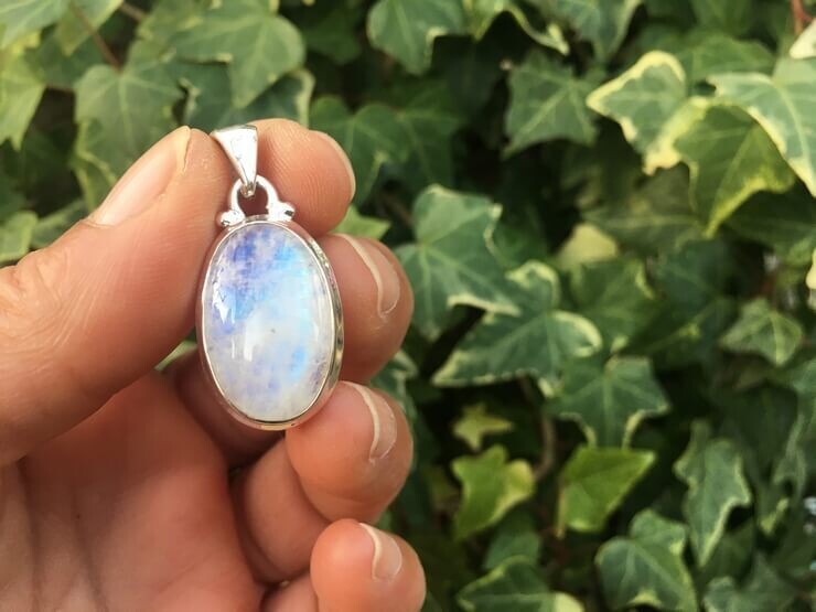 Péristérite AA et Argent 925 - Harmonie & Éveil spirituel