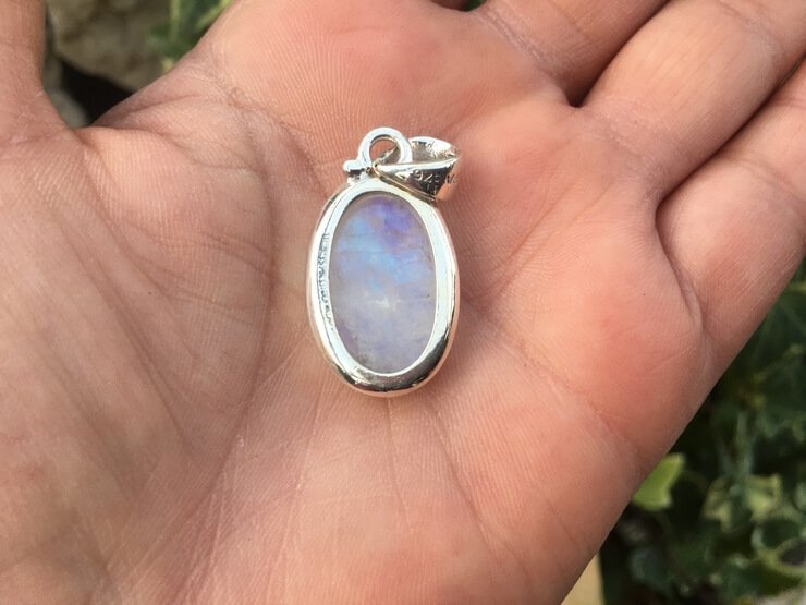 Péristérite AA et Argent 925 - Harmonie & Éveil spirituel