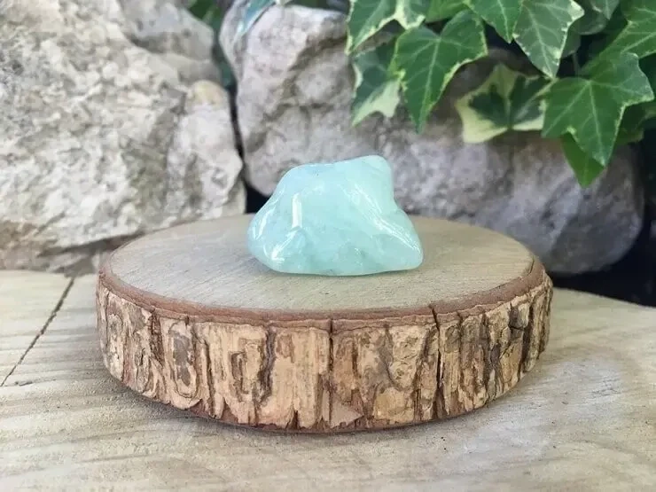 Pierre roulée Aigue-Marine AA (14 g) - Namibie - Pierre Naturelle Qualité Supérieure Pierre roulée Aigue-Marine AA (14 g) - Namibie - Pierre Naturelle Qualité Supérieure