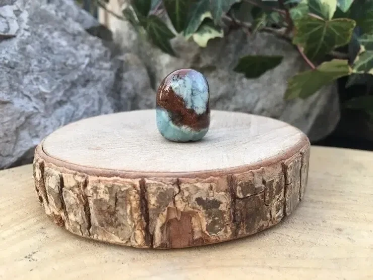 Pierre roulée Naturelle Chrysoprase A (9 g) - Australie