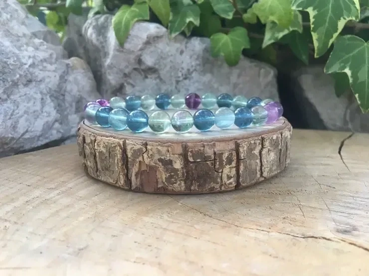 Fluorine Multicolore AAA - Créativité et Harmonie - Pierre Top Qualité (la meilleure)