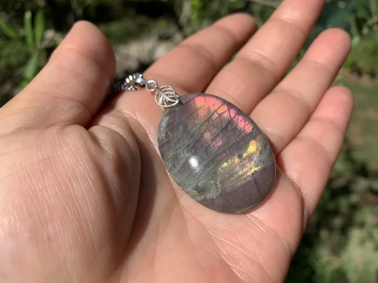 Labradorite Violette AA+ Argent 925