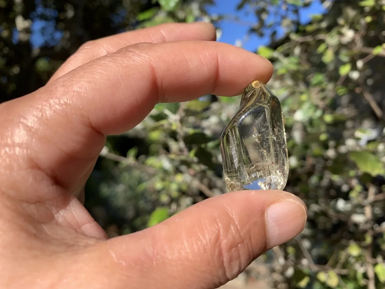 Citrine Extra Afrique du sud (18 g) - Chance et Confiance en soi - Cristal Rare Top Qualité la meilleure (pierre non chauffée)