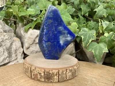 Pierre polie Lapis Lazuli AA (176 g) - Afghanistan - Pierre Naturelle Qualité Supérieure