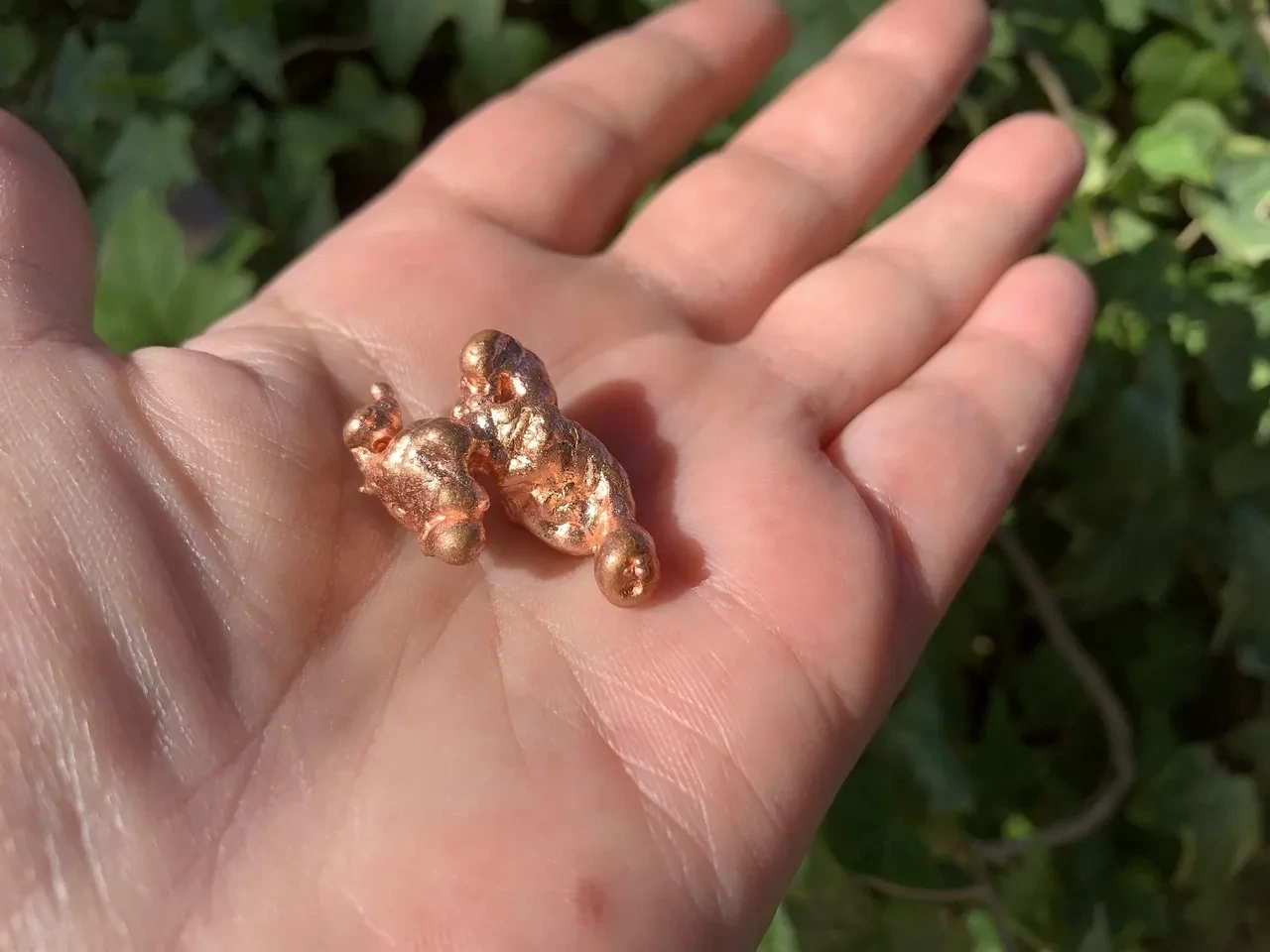 Pépite Cuivre Natif Extra (13 g) - USA - Métal Précieux Naturel Top Qualité (la meilleure)