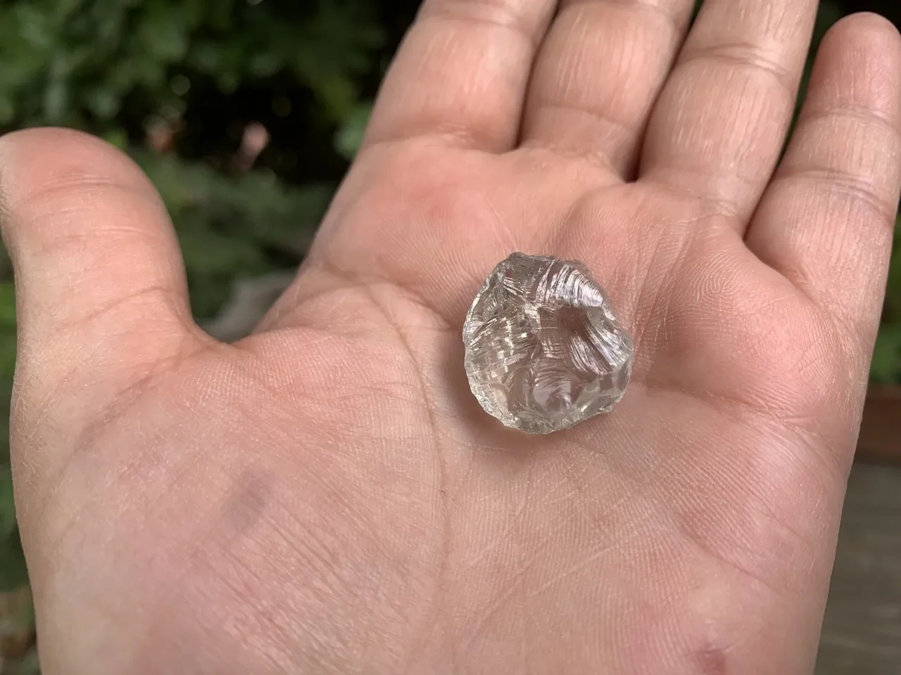 Prasiolite brute Extra (6 g) - Quartz vert Naturel - Brésil