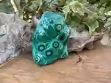 Malachite Stalagmite Extra (185 g) Congo - Pierre Naturelle Top Qualité (la meilleure)