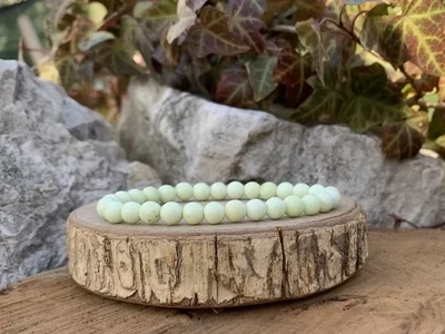 Bracelet Chrysoprase Citron A+ Naturelle - Australie