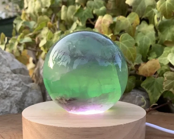 sphère fluorine naturelle