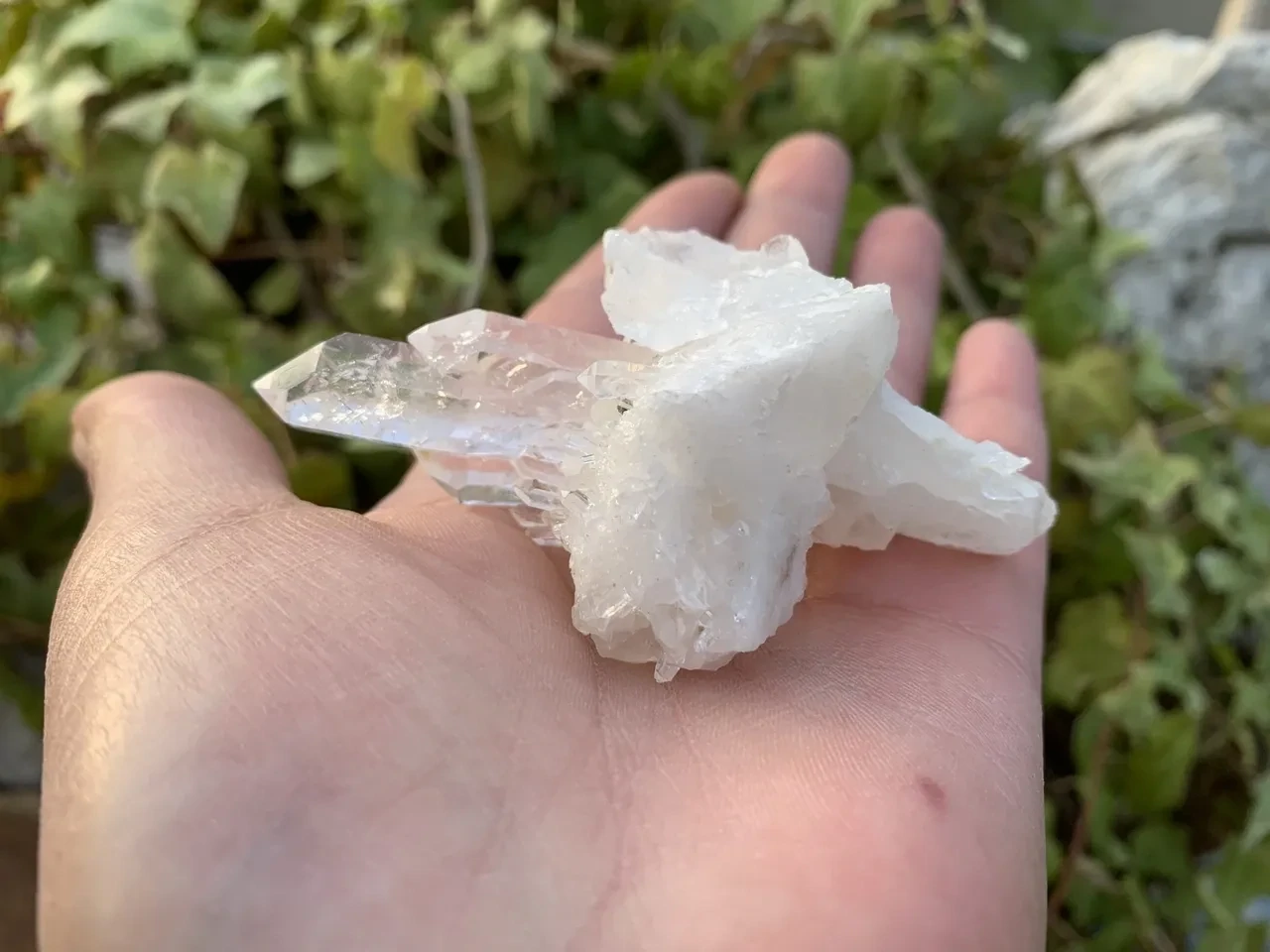 Pointes cristaux bruts Quartz Extra Brésil (72 g) - Cristaux Naturels Top Qualité (la meilleure)