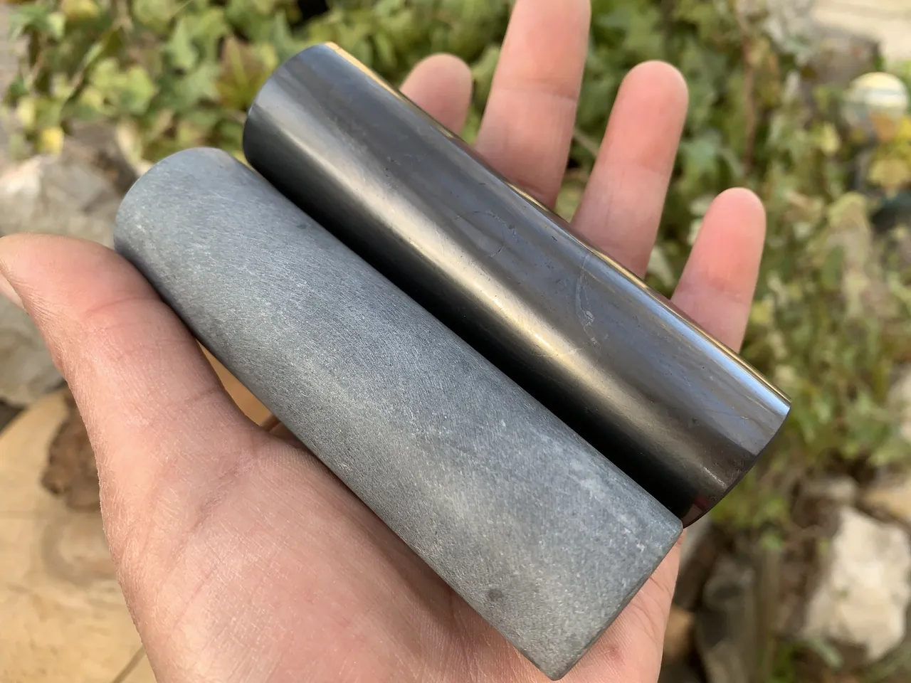 Bâtons Harmonisateurs énergétiques Shungite et Stéatite Grade AAA