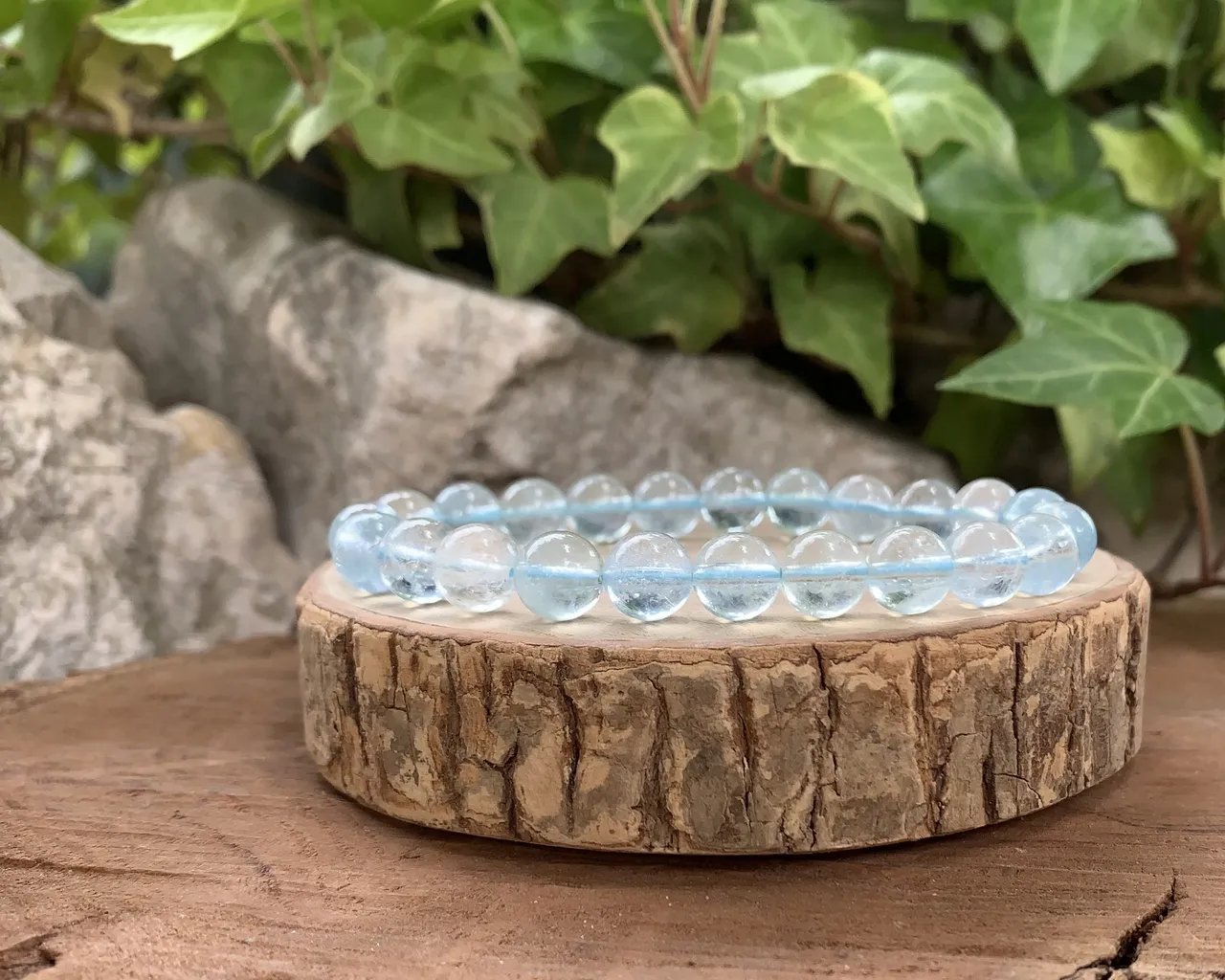 Bracelet Aigue-Marine. Excellente pierre spirituelle