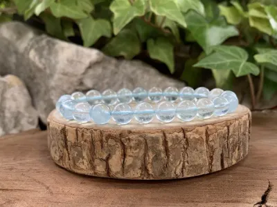Bracelet Aigue-Marine. Excellente pierre spirituelle