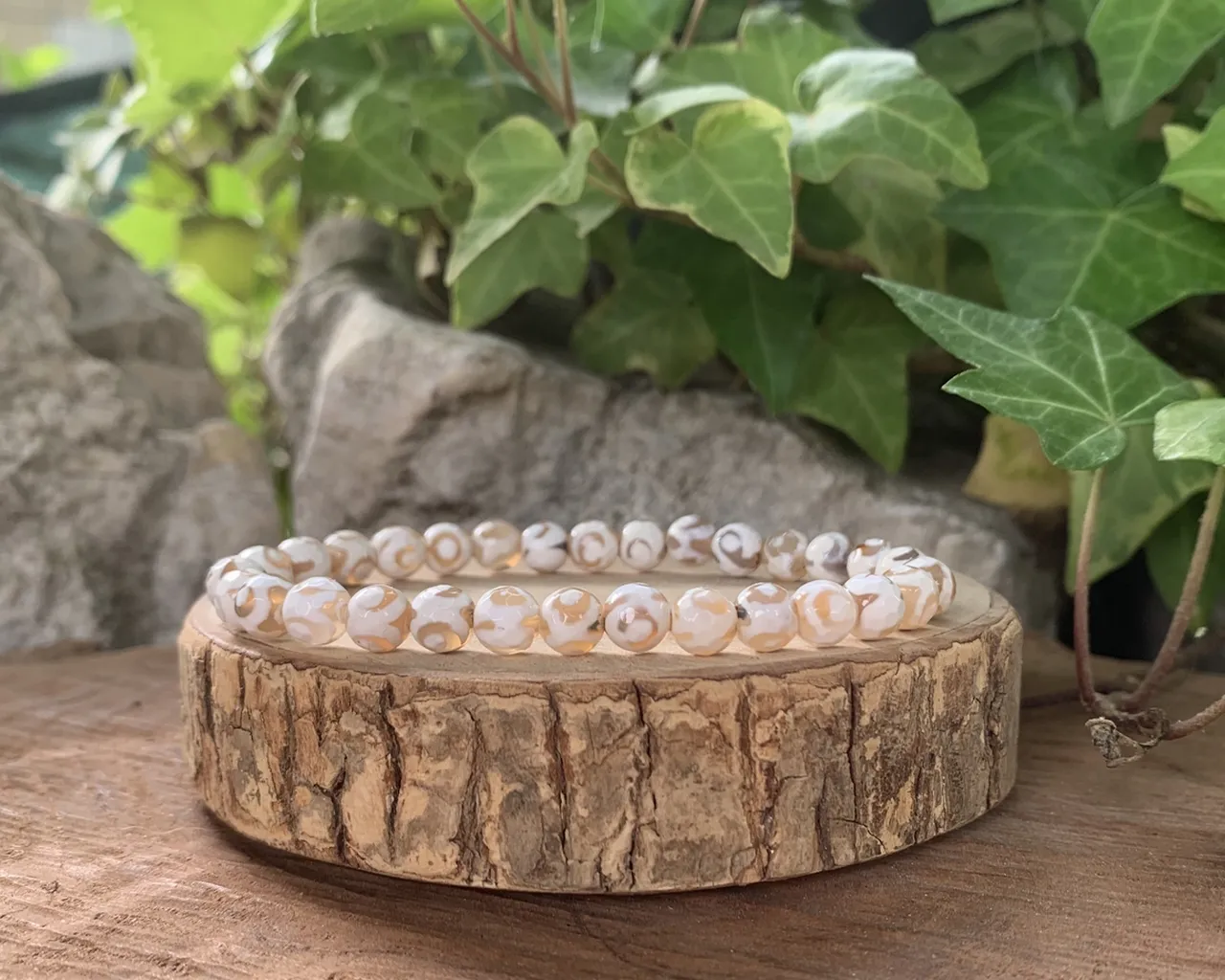 Bracelet Agate Orbiculaire AA