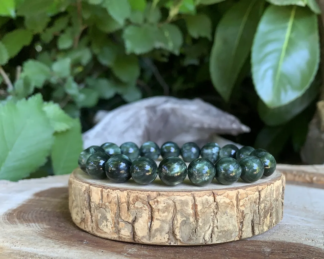 Bracelet Séraphinite AAA