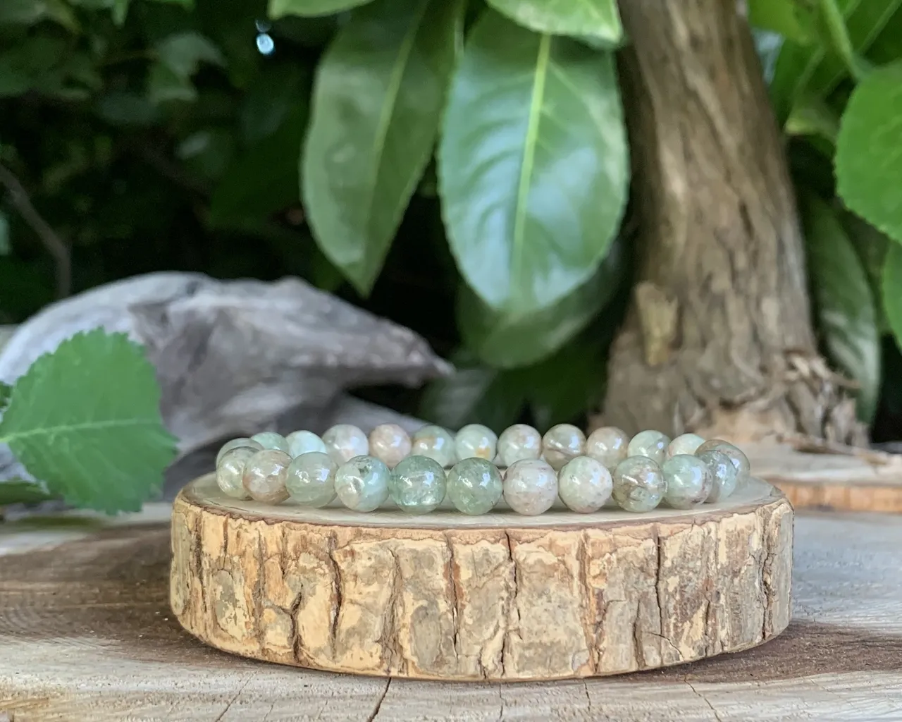 Rare Bracelet Cyanite verte A