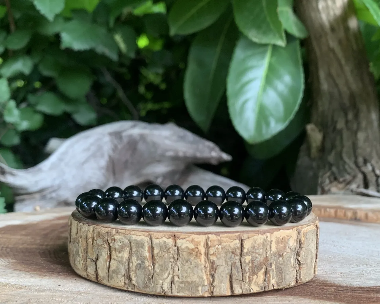 Bracelet Spinelle Noir AA - Puissante Protection - Pierre Naturelle Rare Thaïlande